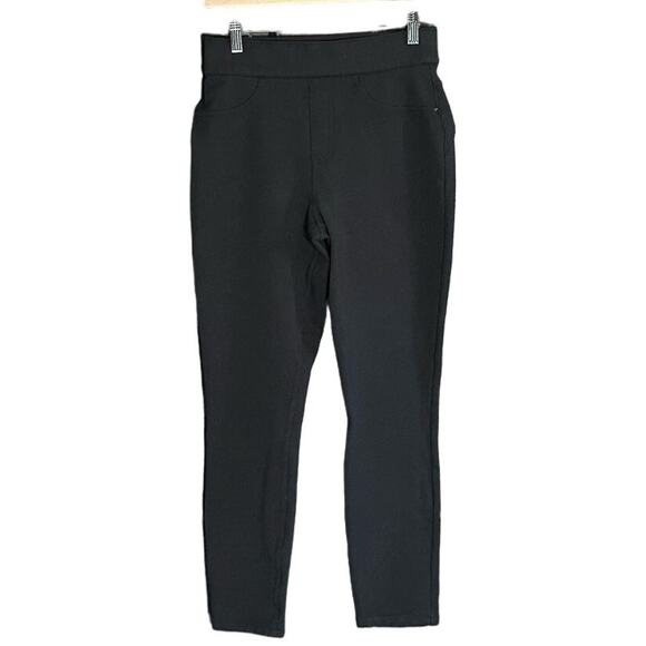 Spanx The Perfect Black Ponte Ankle Pants Size S - Picture 1 of 9